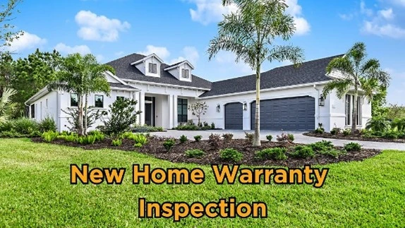 New home warranty inspection service photo
